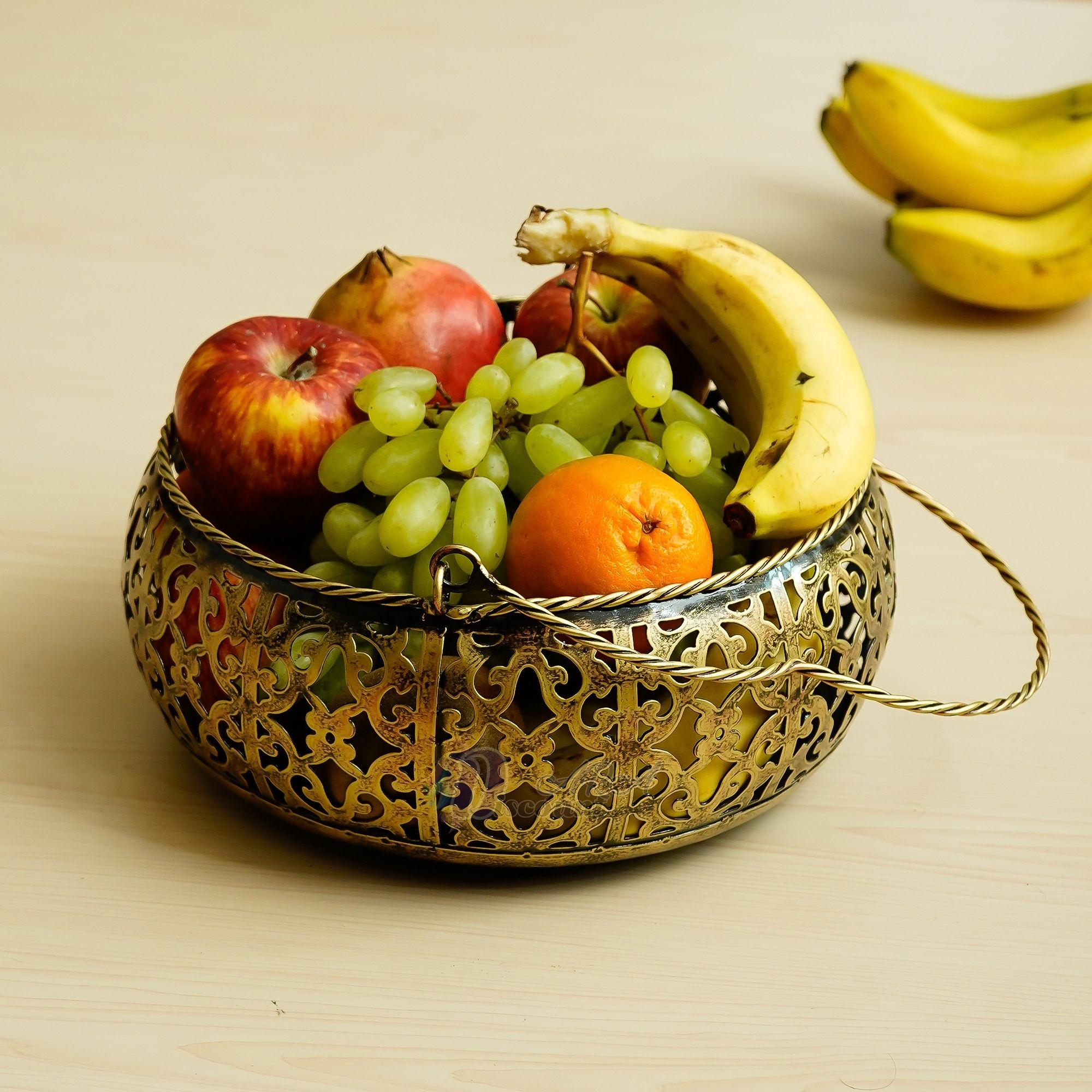 Antique Fruit Basket / Puja Basket-1
