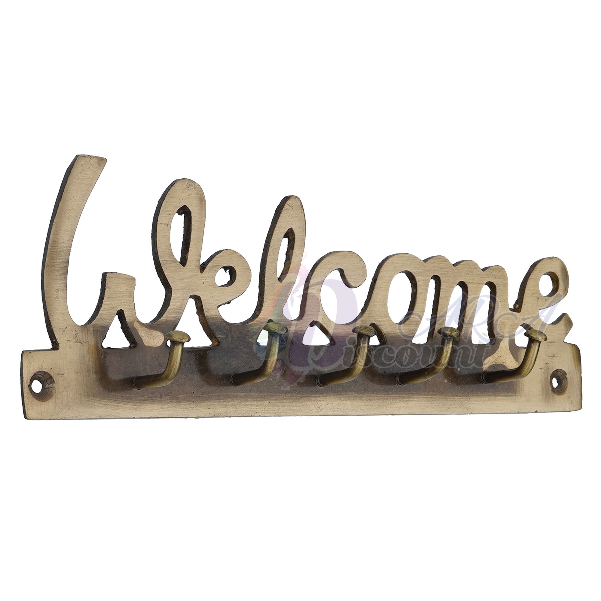 Antique Welcome Key Holder-2
