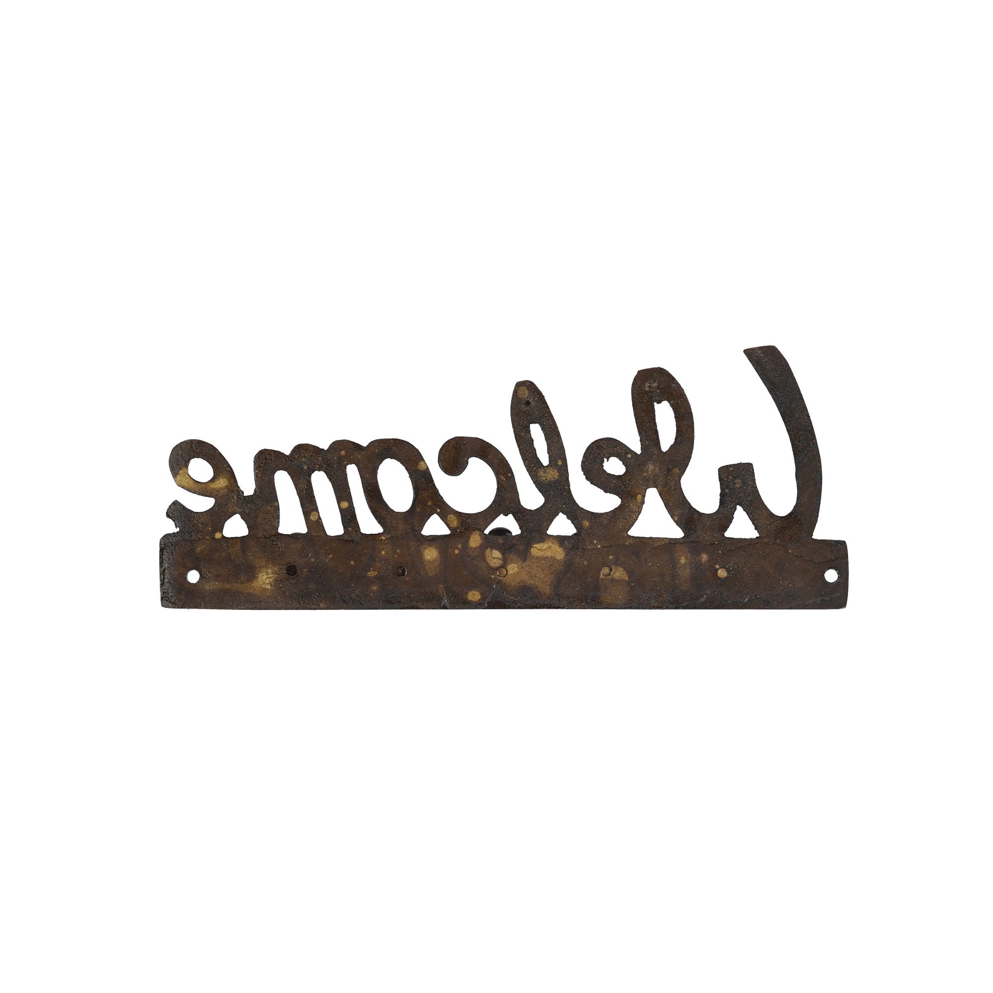 Antique Welcome Key Holder-4