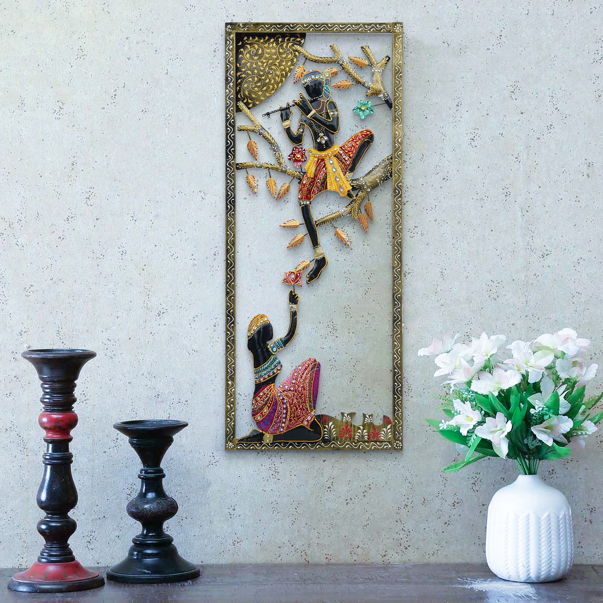 Krishna Wall Hanging For Home Decoration-1