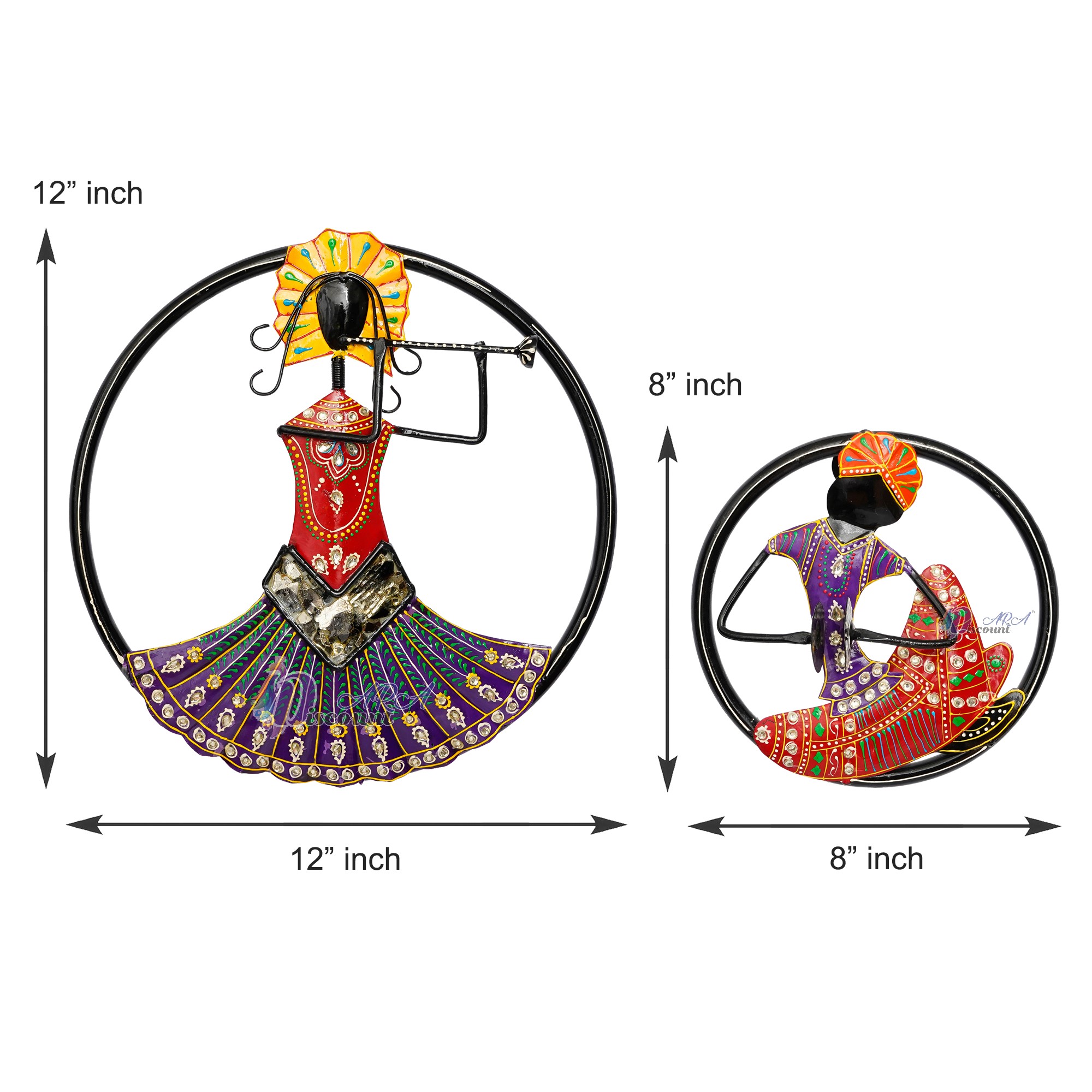 Ring Musician Wall Decor For Living Room / Restaurant Decoration Items / Hotels Wall Decorative Items-3