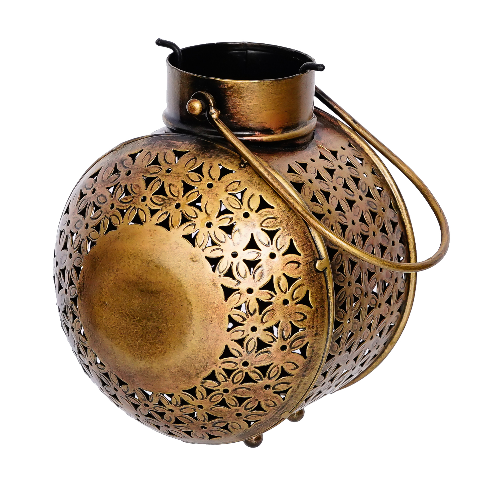 Antique Tealight Candle Holder For Home Decoration / Living Room Decorative Items-2