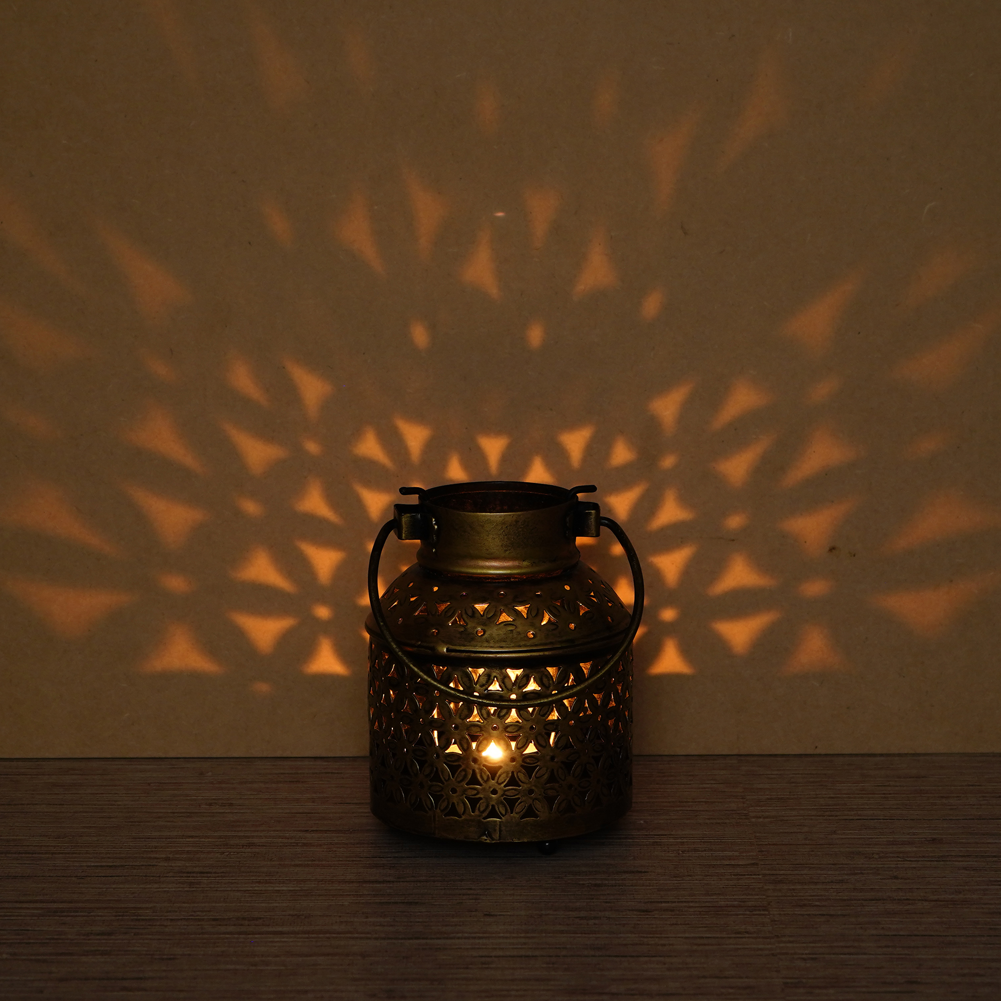 Antique Small Milk Burni Tealight Candle Holder / Dhoop Stand For Home Decoration