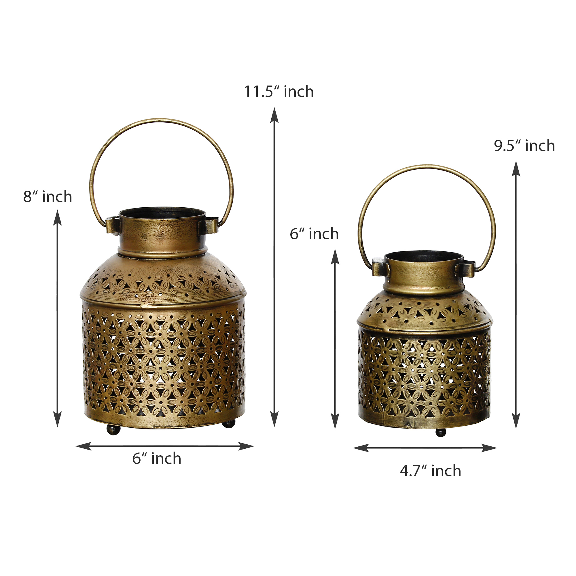 Antique Burni Tealight Candle Holder For Home Decoration-3