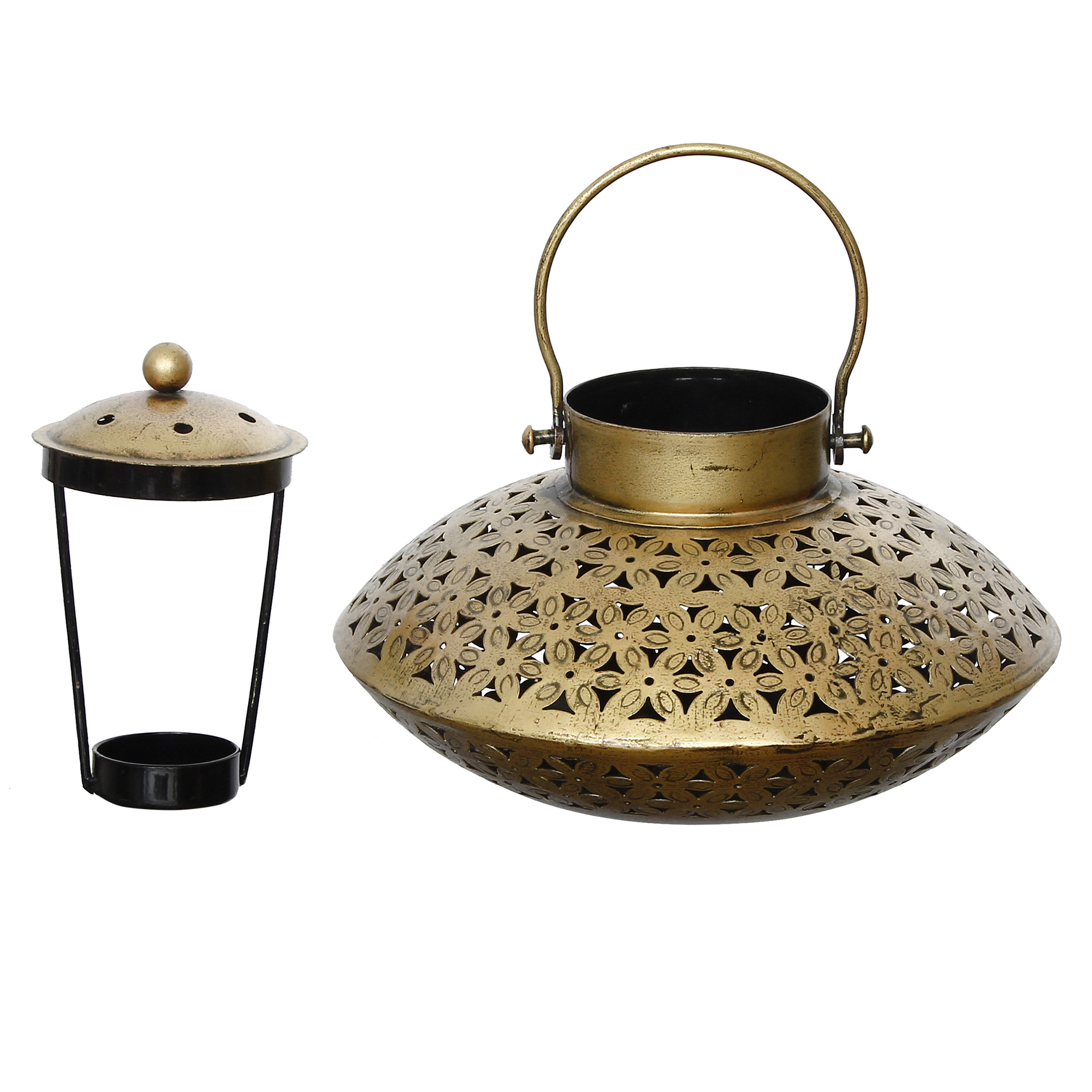 Antique Degachi Tealight Candle Holder / Dhoop Holder / Dhoop Pot For Home Decoration-4