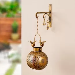 Bird laltern Hanging Tealight Candle Holder / Wall Hanging Tealight Holder