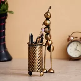Antique Ant Pen Holder For Office / Table Decoration