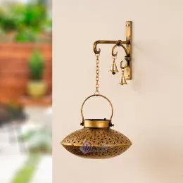 Antique Degachi Hanging Tealight Holder For Home Decor